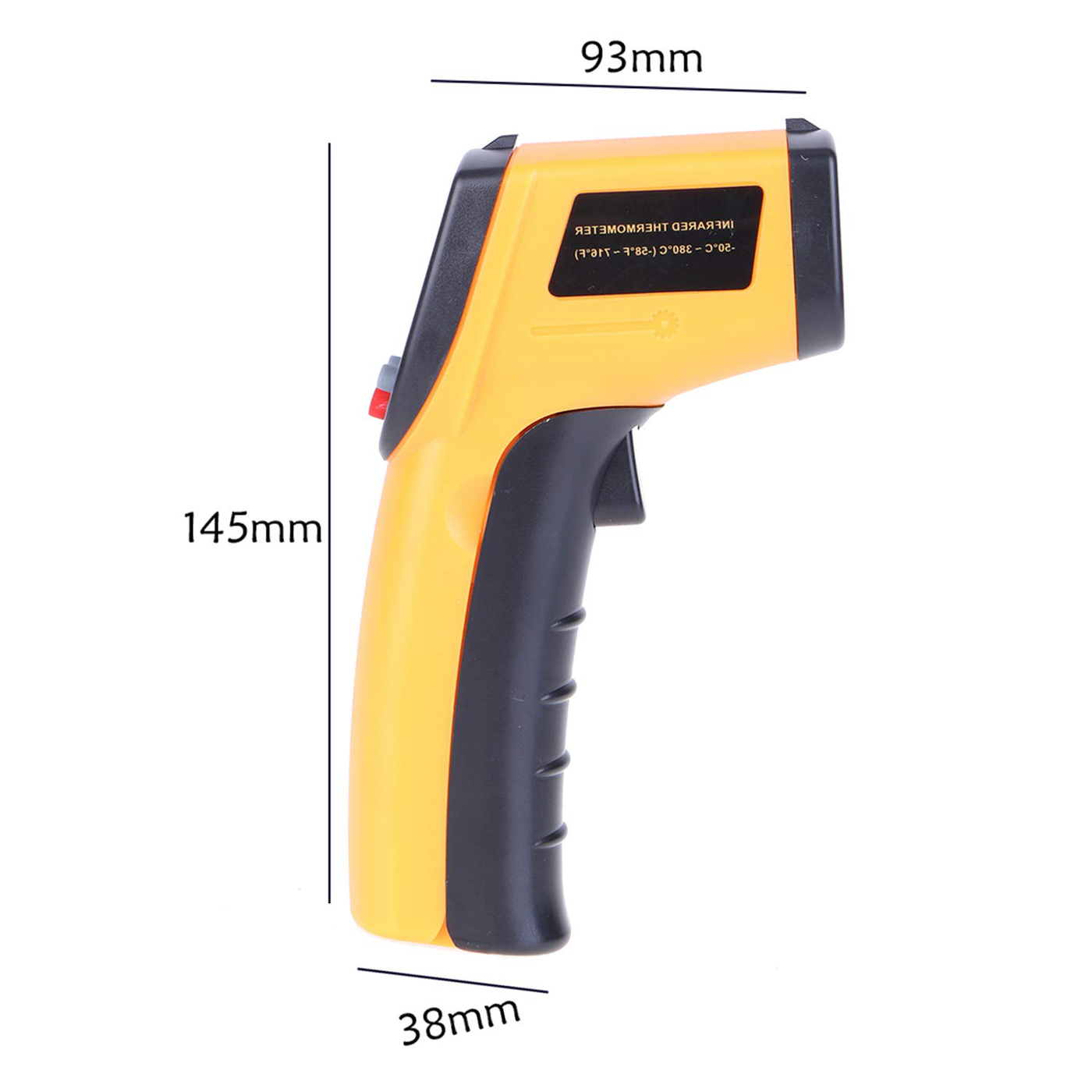 Digital Infrared Thermometer Laser Temperature Gun Non-Contact with Backlight