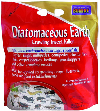 Bonide (BND121) - Diatomaceous Earth, Ready to Use Crawling Bug/Roach Killer (5 lb.)