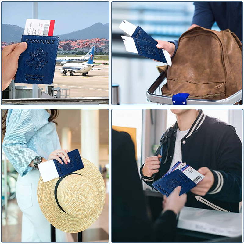 Passport and Vaccine Card Holder in One