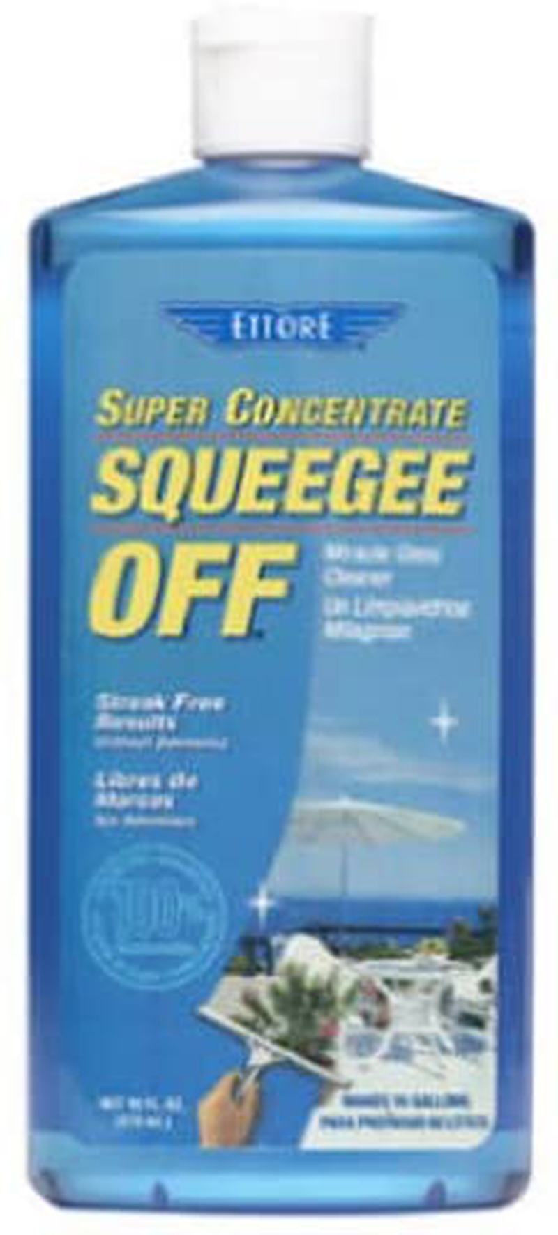 Ettore 30116 Squeegee-Off Window Cleaning Soap, 16-ounces