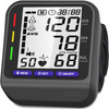 3 Color LED Indicator Blood Pressure Monitor with Adjustable Wrist Cuff