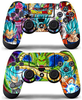 Vanknight Playstation 4 Dualshock PS4 Controller Skin Vinyl Decals Skins Stickers 2 Pack for PS4 Controller Skins PS4 Skins DBZ