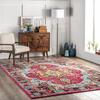 nuLOOM Corbett Vintage Boho Area Rug, 5' 3" x 7' 7", Grey