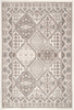 nuLOOM Becca Vintage Tile Area Rug, 6' Square, Grey