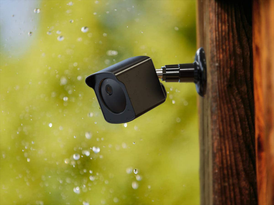 PEF Mount for Wyze Cam Outdoor, Weatherproof Protective Cover and 360 Degree Adjustable Wall Mount for Wyze Camera Outdoor Indoor Wire-Free Smart Home Camera System (Black, 1 Pack)