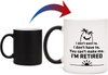Happy Retirement Gifts for Women Men - Going Away Gift for Coworker, 11oz Heat Changing Retirement Mug for Coworkers Office & Family, You Can't Make Me I'm Retired