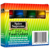 Spice Supreme Assorted Food Colors Red Blue Green Yellow - 4 Color Cake Liquid Variety Kit for Baking , Decorating ,Fondant , Cooking, and Slime Making - .30 fl. oz.Bottles