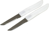 Chef Craft Select Paring Knife Set, 7.75 inch 2 piece set, Stainless Steel/ Black