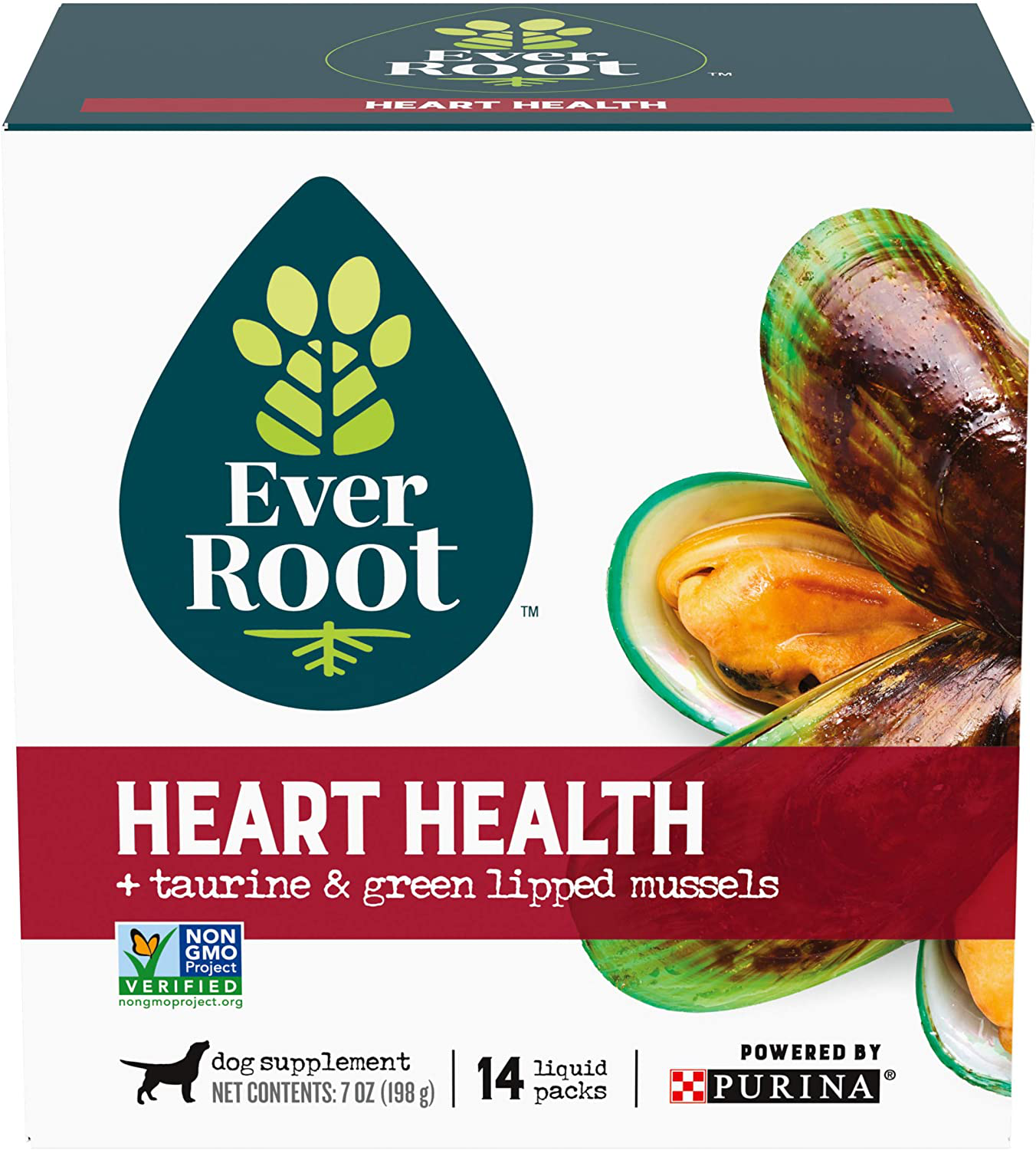 EverRoot Natural, Organic Dog Supplement for Heart Health