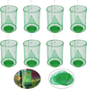 4, 6 or 8 Pack Outdoor Ranch Fly Trap, Hanging Disposable Stable Fly Traps Cages