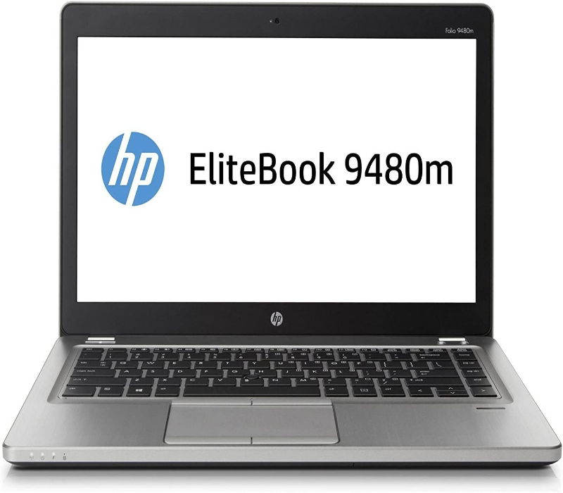 14 inch HP EliteBook Folio 9480M Intel Core i7-4600U with Windows 10 Pro 64Bit (Renewed)