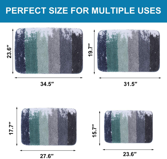 Simple and Soft, Polyester Fiber Carpet, Floor mat into The Bedroom and Living Room