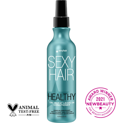 SexyHair Healthy Tri-Wheat Leave-In Conditioner | Up to 90% Better Detangling | Reduces Breakage | Moisture, Smoothness, and Shine