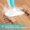 Steam Mop, Mops for Floor Cleaning with 3 Steam Level, Floor Steamer, Tile Cleaner, Laminate Cleaner and Hard Wood Floor Cleaner, Steam Mop with 2 Mop Pads for Home Use Carpet