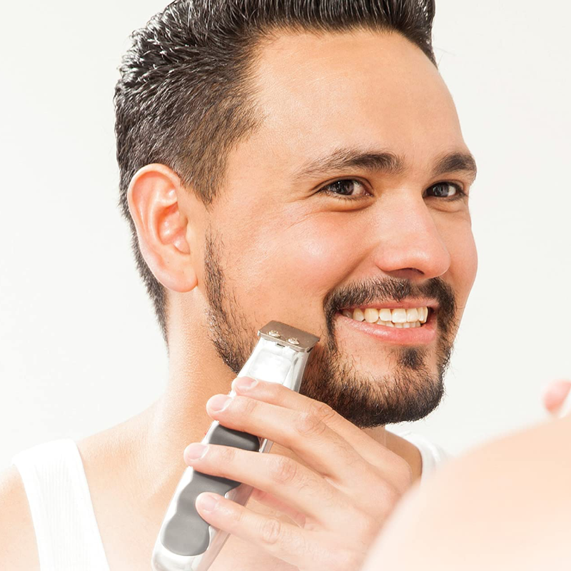 Wahl Battery Operated Beard And Mustache Grooming Kit With Free Nose Hair Trimmer