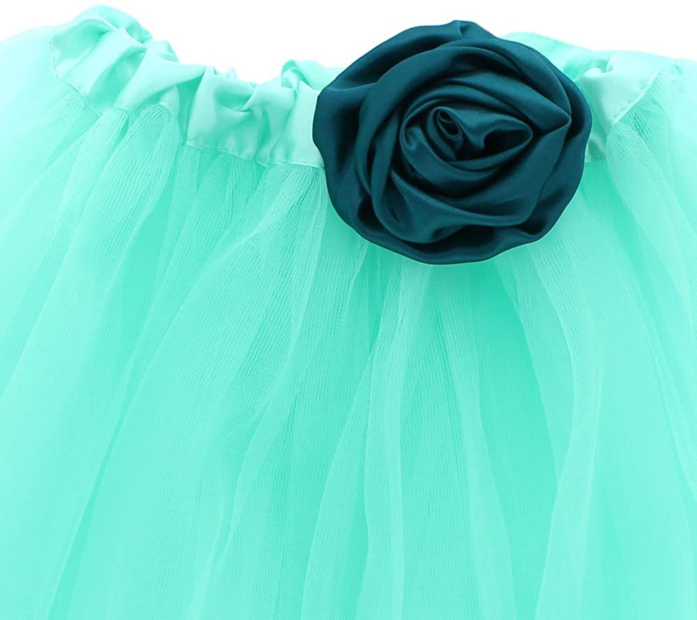 My Lello Adult Tutu Skirt, Classic Elastic 3 Layer Tulle Tutu for Women and Teens