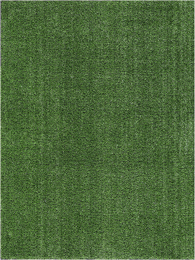 Ottomanson Evergreen Artificial Turf Area Rug, 2'7" X 7', Green