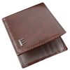 Men's Synthetic Leather Wallet With ID Slot