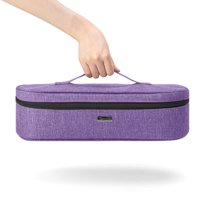 Teamoy Travel Storage Bag Compatible with Revlon One-Step Hair Dryer And Volumizer Hot Air Brush and Attachments, Black(Bag Only))