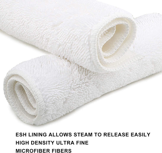 VCLENA Cleaning Mop pad Replacement Pads for Light N Easy S301 S3601 S3101 S7326 7688ANB 7688ANW 7618ANB 7618ANW Floor Steam Cleaner 7 Pack