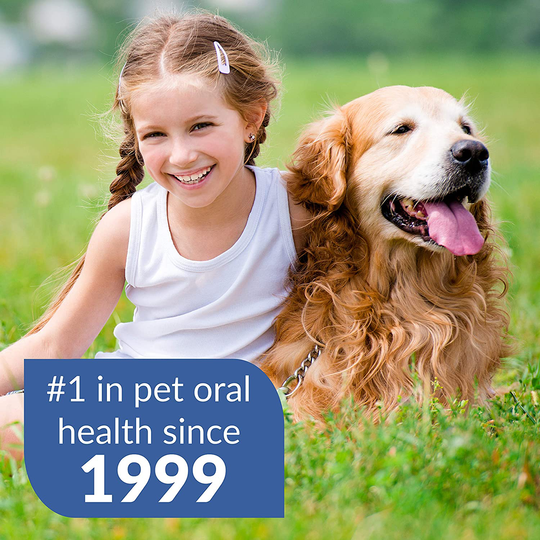 Dental Fresh Advanced Whitening Water Additive for Dogs – Reduce Surface Stains, Reverse Discoloration, Eliminate Bad Breath, Improve Oral Health