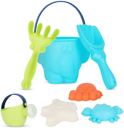 7pcs Beach Sand Toys for Kids Outdoor Sandbox Toys Set
