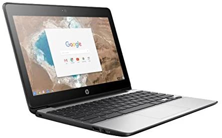 HP 11 G5 Chromebook, 11.6" HD Touch, Intel Celeron N3060, 4GB Ram, 16GB Storage (Renewed)