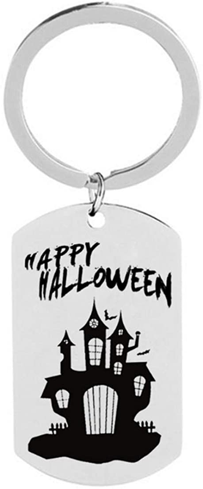 Stainless Steel Dog Tag Keychain Gifts for Men Women Teen Boy Girl Best Friends