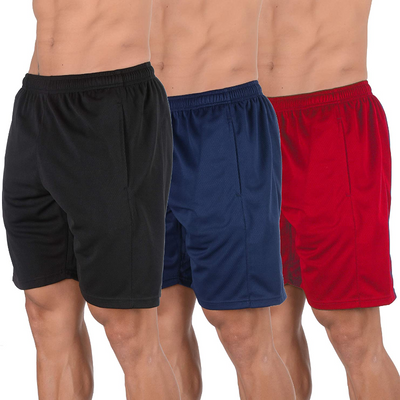 YoungLA Mens Shorts Pack of 3 Athletic Basketball Gym Workout Running 116