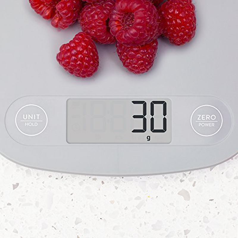 Greater Goods Digital Food Kitchen Scale (Cobalt Blue), Portion Helps Support Global Orphan Project