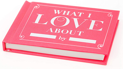 Knock Knock What I Love About Dad Fill In The Love Book Fill-In-The-Blank Journal, 4.5 x 3.25-inches & What I Love about You Fill in the Love Book Fill-in-the-Blank Gift Journal, 4.5 x 3.25-Inches