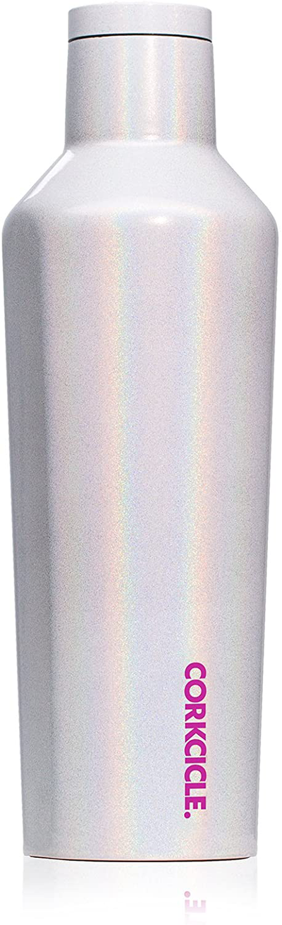 Corkcicle Canteen - Water Bottle & Thermos - Triple Insulated Stainless Steel, 16 oz, Matte Black