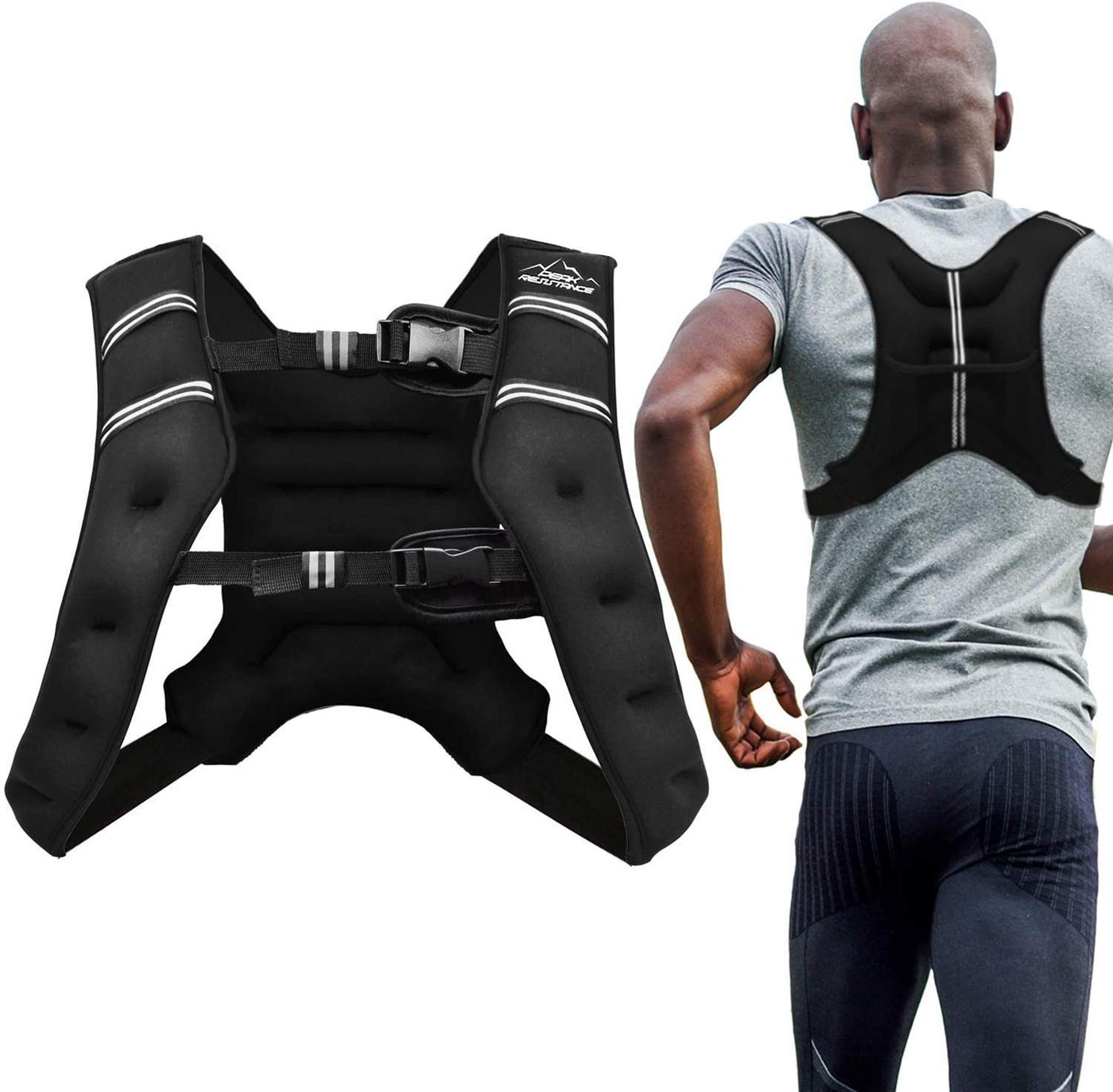 Sport Weighted Vest Workout Equipment, Multiple Weights Available 