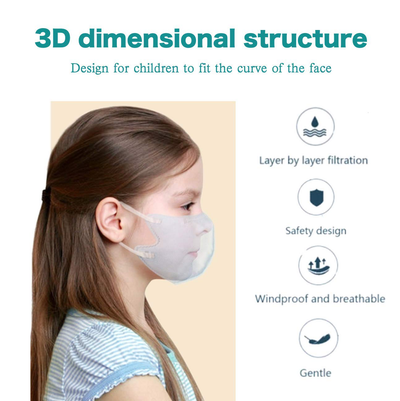 G-Box Children's 5-Layer Disposable Particulate Respirators (25-pcs, Individually Wrapped) (Charcoal Black)