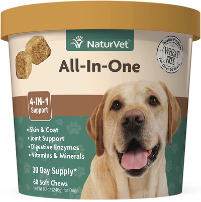 All-in-One Dog Supplement - for Joint Support, Digestion, Skin, Coat Care – Dog Vitamins