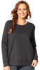 Just My Size Women's Plus-Size EcoSmart Sweatshirt with V-Notch