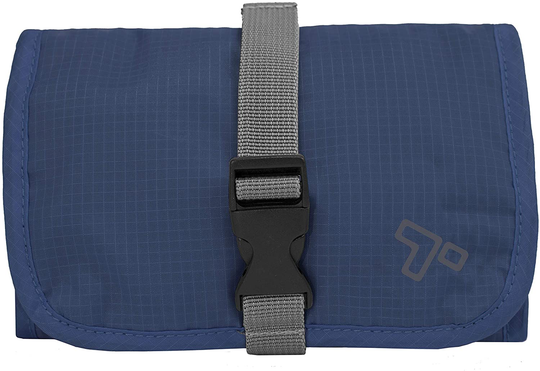 Travelon Tech Accessory Organizer, Royal Blue, OPEN 13.75 x 6.5 x .1 CLOSED 6.5 x 5 x 1
