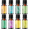 100% Pure Essential Oils Set - Aromatherapy Essential Oils for Diffuser for Home Travel and Natural Essential Oils for Hair Skin and Nails - Oil Diffuser Essential Oils for Humidifiers and Self Care