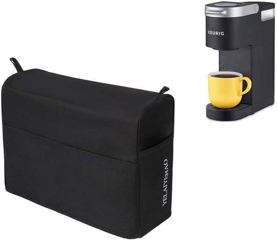 YELAIYEHAO Single Serve Coffee Makers Cover for Keurig Coffee Maker (grey, 14"X10"X15")