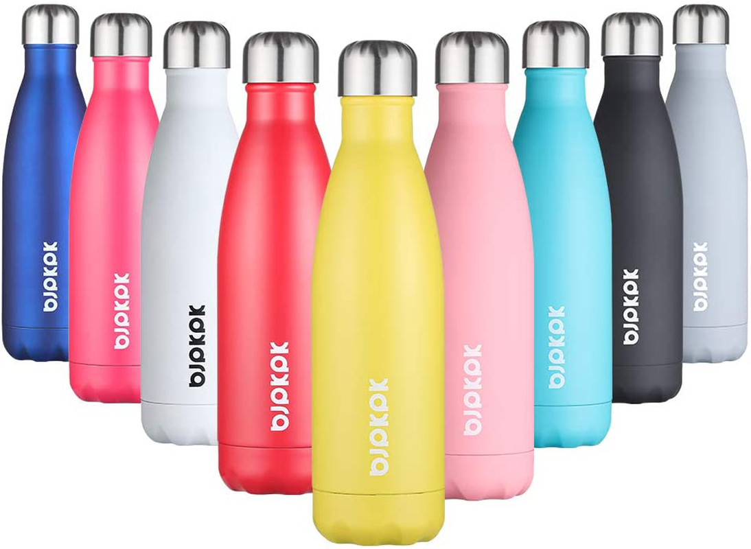 Insulated Sports Water Bottle Double wall Vacuum Insulated Bottle Keeps Drinks Cold for 24 Hours and Hot for 12 Hours - Eco Friendly - BPA Free - Perfect for Traveling & Sports