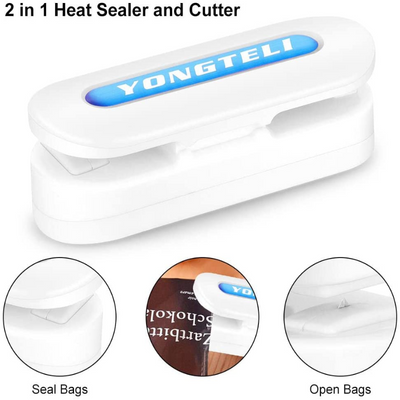 2 in1 Portable Handheld Heat Sealer and Bag Cutter
