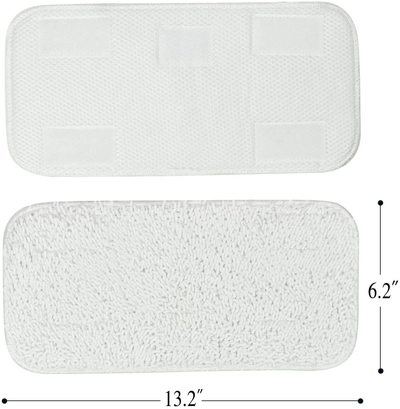 Vingi Sienna Luna Replacement Pads Microfiber Mop Pads Fit for Steamer Head SSM-3006 Series Hard Floor Mop Washable Durable Cloth Pads 6 Pack