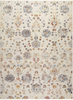 Home Dynamix Venice Flore Area Rug, 5'3"x7'3" Rectangle, Ivory Blue