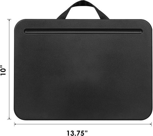 Compact Lap Desk - Black - Fits up to 13.3 Inch Laptops