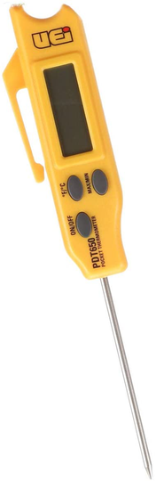 UEi Test Instruments PDT650 Folding Pocket Digital Thermometer,Yellow