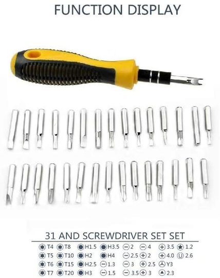 31 in 1 multifunctional precision mini screwdriver set