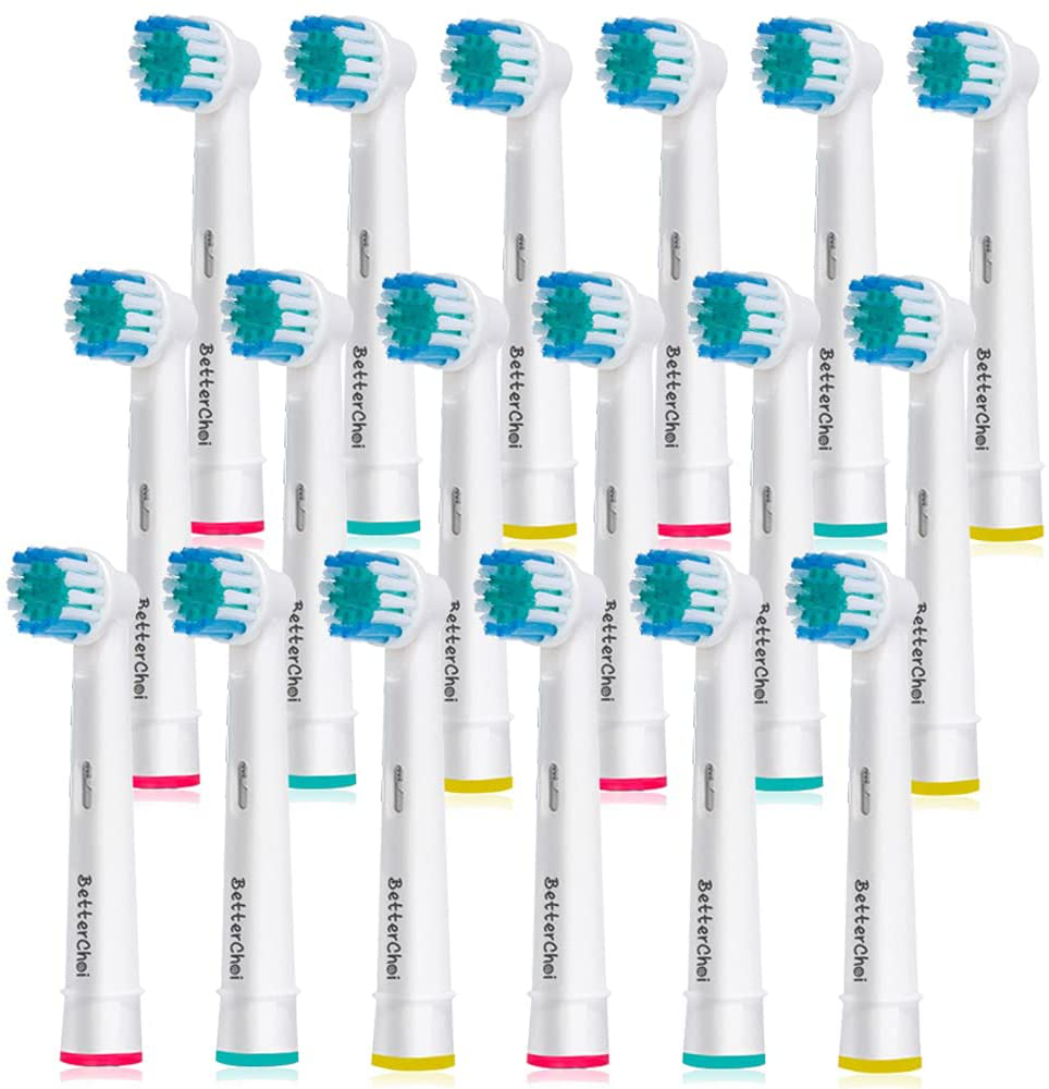 18pcs Precision Replacement Brush Heads Compatible with Oral B Braun Electric Toothbrush