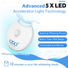 EZGO Teeth Whitening LED Accelerator Lights, 5 X LED Light Whiten Teeth Faster, Works with Tooth Whitening Gel, Whitening Trays or White Strips