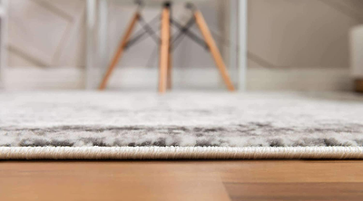 Unique Loom Sofia Collection Area Traditional Vintage Rug, French Inspired Perfect for All Home Décor, 6' 0 x 9' 0 Rectangular, Black/Ivory