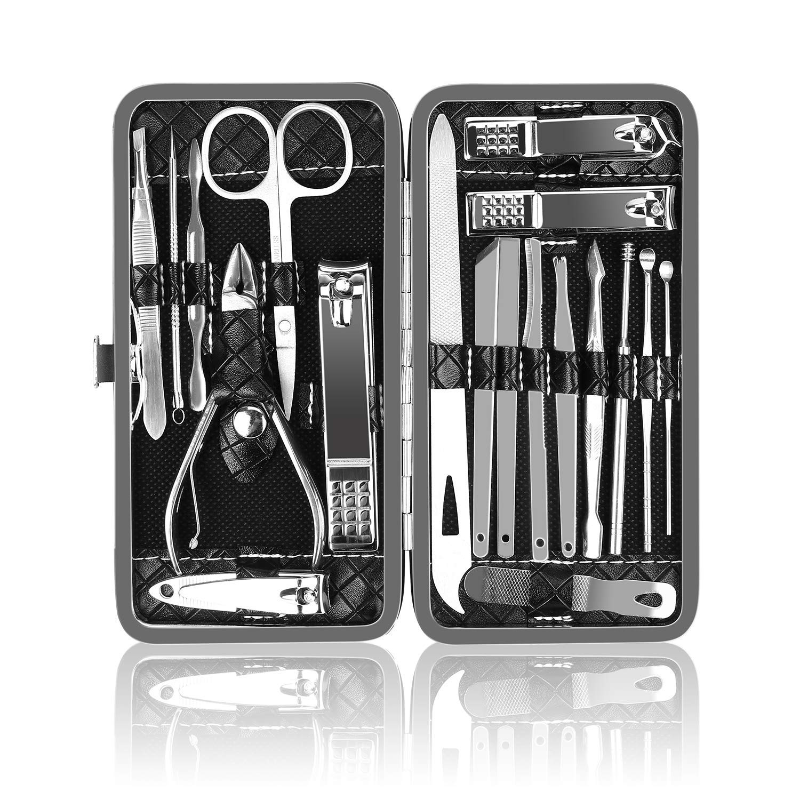 19 in 1 Stainless Steel Manicure Kit